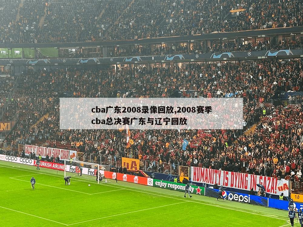 cba广东2008录像回放,2008赛季cba总决赛广东与辽宁回放